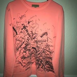 Women’s Burberry Doodle Print Sweatshirt